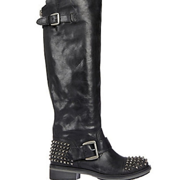 STEVE MADDEN | Studded Knee High Vader Boots! - Picture 1 of 8